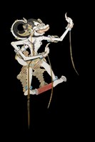 印尼爪哇島皮影戲偶─猴子（Hanuman）藏品圖，第4張