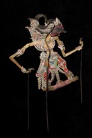 印尼爪哇島皮影戲偶藏品圖，第1張