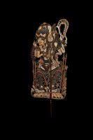 印尼峇厘島皮影戲偶─神祇（Siwa）藏品圖，第1張