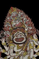 印尼峇厘島皮影戲偶─神祇（Wisnu）藏品圖，第2張