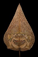 印尼峇厘島皮影戲偶─火（Api）藏品圖，第4張