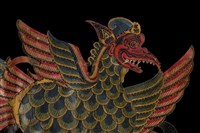 印尼爪哇島皮影戲偶─鷹（Jatayu）藏品圖，第2張