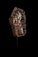 印尼峇厘島皮影戲偶─英雄（Abimanyu）藏品圖，第3張