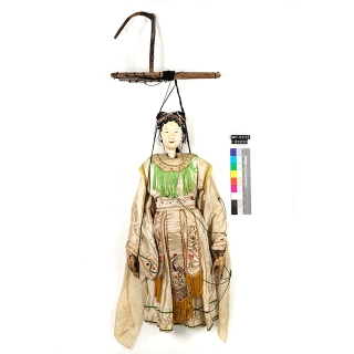 懸絲傀儡戲偶-雙髻旦