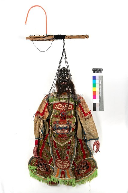 泉州傀儡戲偶-烏大北藏品圖，第1張