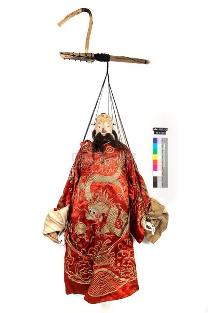 泉州傀儡戲偶-鬚文藏品圖，第1張