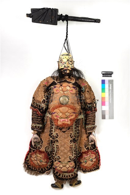 泉州傀儡戲偶-烏大花藏品圖，第1張