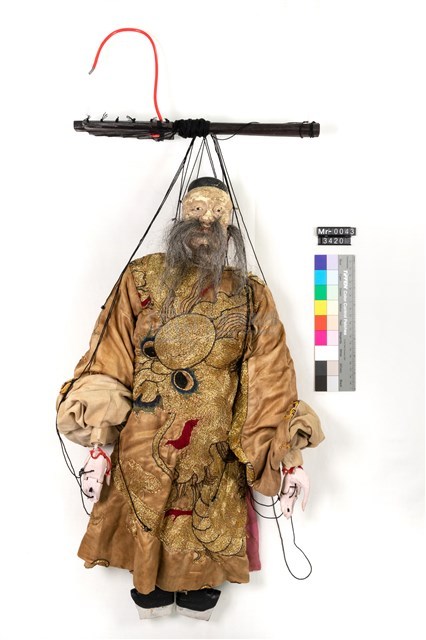 懸絲傀儡戲偶-摻文藏品圖，第3張