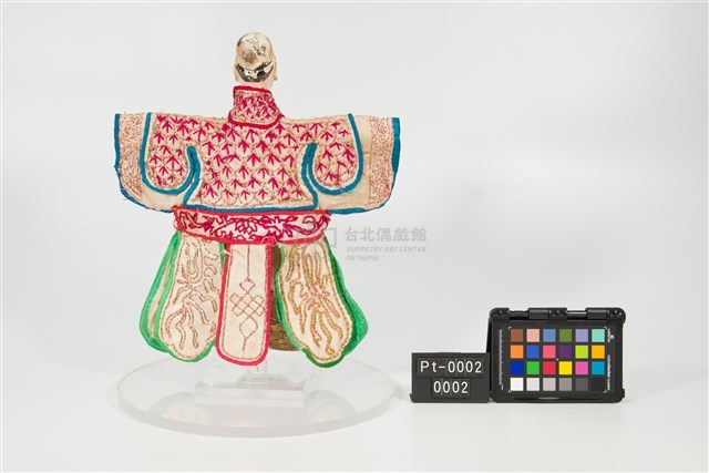 布袋戲偶-捲眉武生藏品圖，第2張