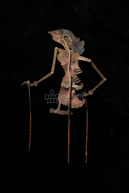 印尼爪哇島皮影戲偶藏品圖，第2張