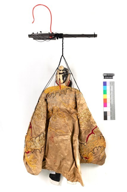 懸絲傀儡戲偶-鬚文藏品圖，第2張