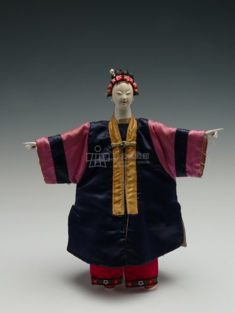 布袋戲偶─中髻旦藏品圖，第4張