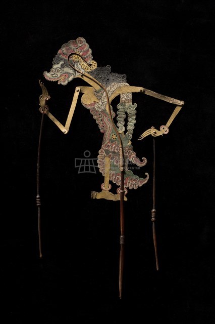 印尼爪哇島皮影戲偶藏品圖，第1張