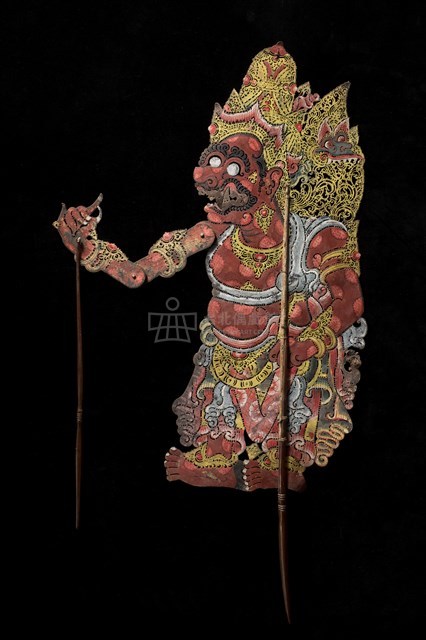 印尼峇厘島皮影戲偶藏品圖，第1張