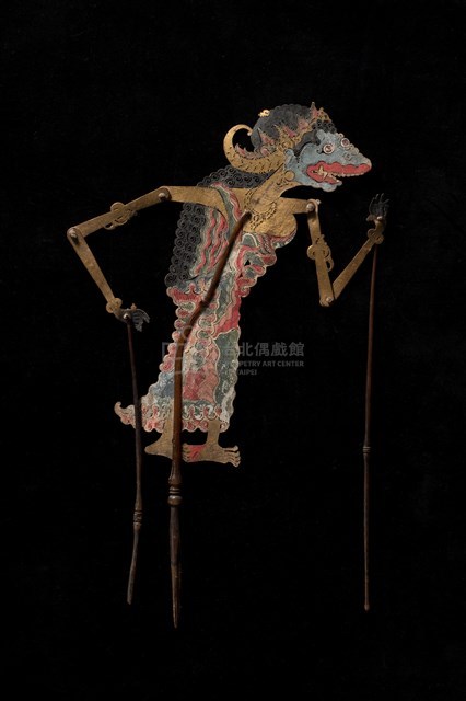 印尼爪哇島皮影戲偶藏品圖，第1張