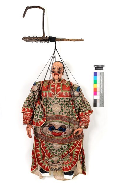 懸絲傀儡戲偶-殺手頭 藏品圖，第1張