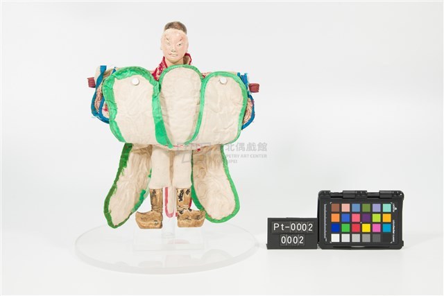 布袋戲偶-捲眉武生藏品圖，第3張