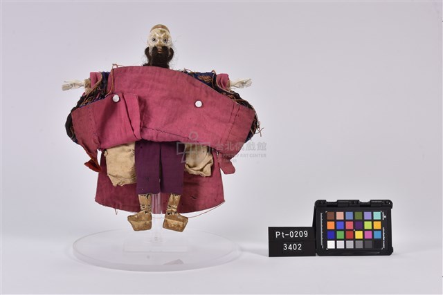 布袋戲偶-斜目藏品圖，第3張