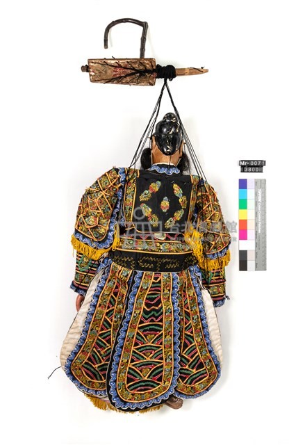 懸絲傀儡戲偶-鬚文藏品圖，第2張