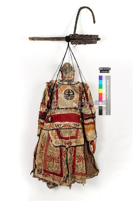 懸絲傀儡戲偶-武生藏品圖，第2張