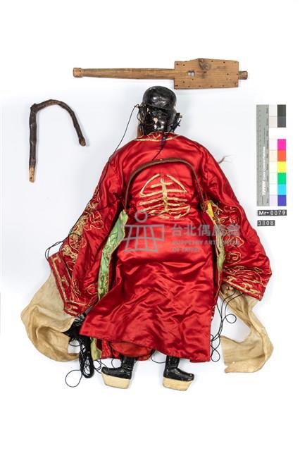 懸絲傀儡戲偶-紅鬚烏大花藏品圖，第2張