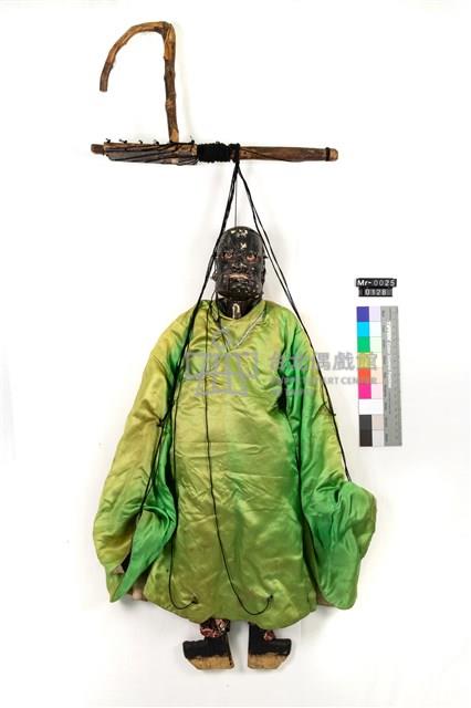 泉州傀儡戲偶-烏北仔藏品圖，第1張