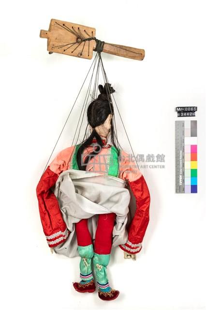 懸絲傀儡戲偶-齊眉旦 藏品圖，第3張