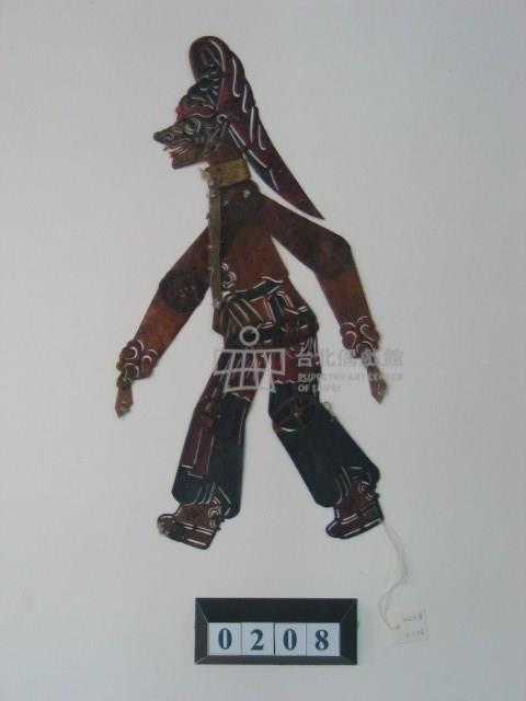 中國河北皮影戲偶─雜藏品圖，第2張