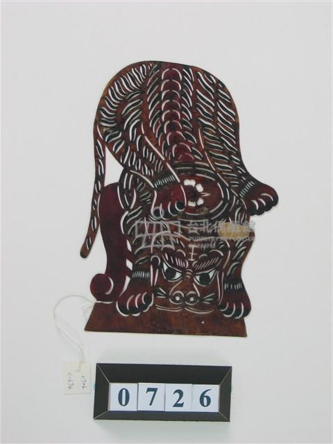 中國河北皮影戲道具─椅子藏品圖，第2張