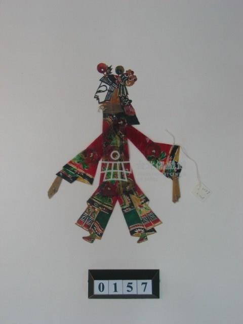 中國河北皮影戲偶─童生藏品圖，第2張