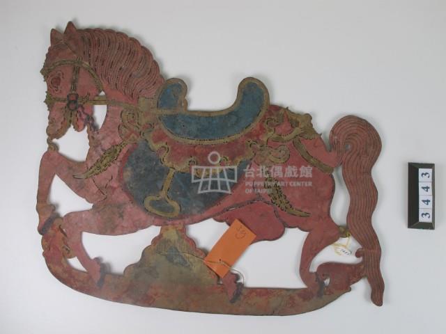 印尼皮影戲偶─馬藏品圖，第2張