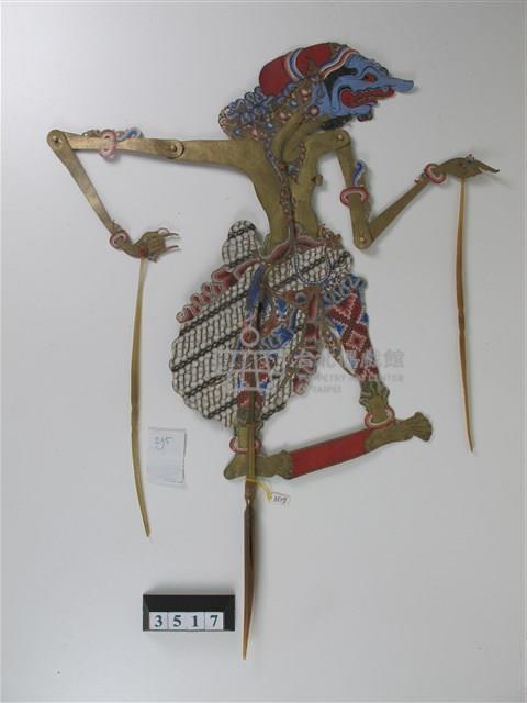 印尼爪哇島皮影戲偶─Durna; Sangkuni; Udawa類藏品圖，第2張