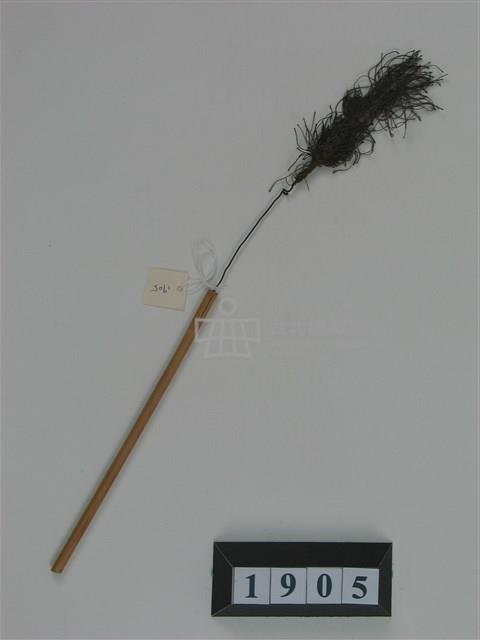 中國河北皮影戲道具─拂塵藏品圖，第2張