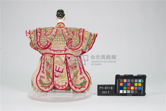 布袋戲偶─捲眉武生藏品圖，第2張