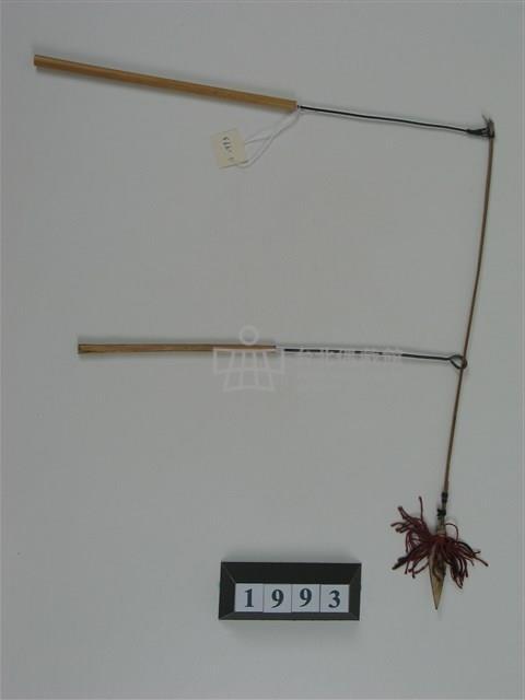 中國河北皮影戲道具─武器，鎗藏品圖，第2張