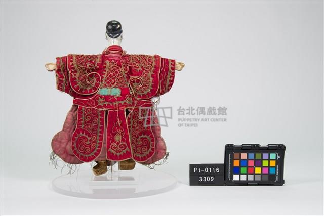 布袋戲偶-捲眉武生藏品圖，第2張