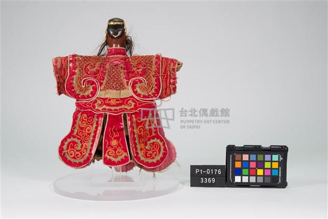 布袋戲偶-黑大花藏品圖，第2張