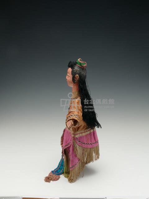 布袋戲偶─笑嘴旦藏品圖，第3張