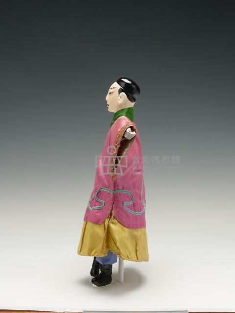 布袋戲偶─捲眉武生藏品圖，第7張