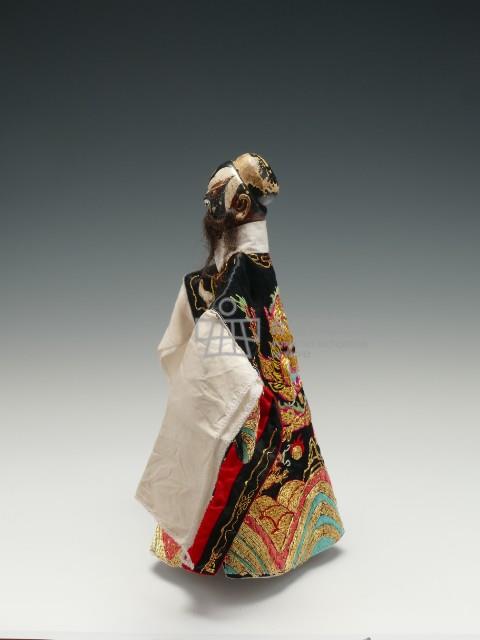 布袋戲偶─文目黑大花藏品圖，第5張