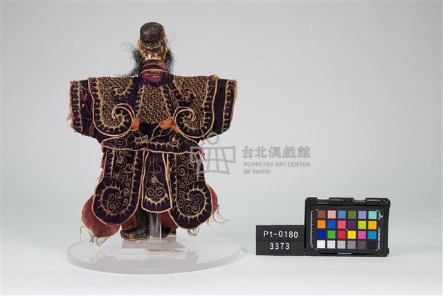 布袋戲偶-黑大花藏品圖，第2張