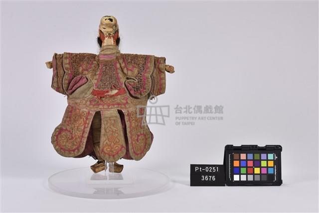 布袋戲偶-紅大花藏品圖，第2張