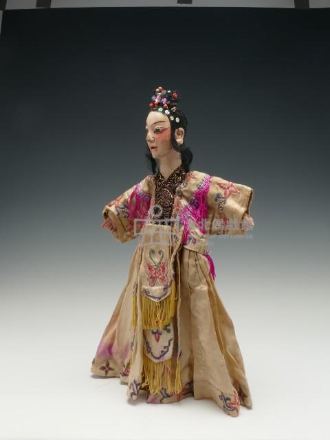 布袋戲偶─仕女藏品圖，第3張