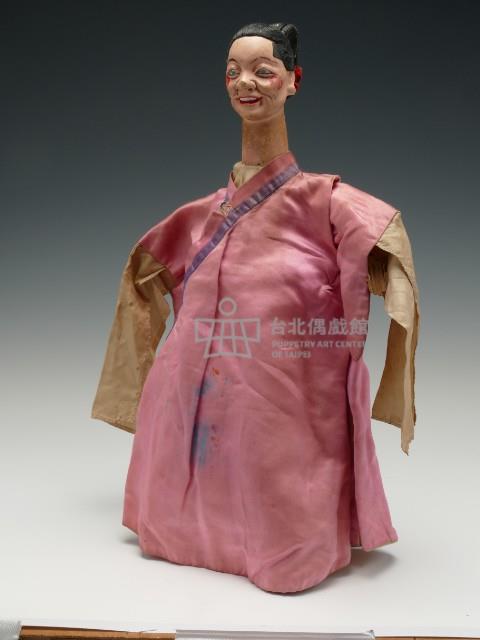 布袋戲偶─女丑藏品圖，第2張