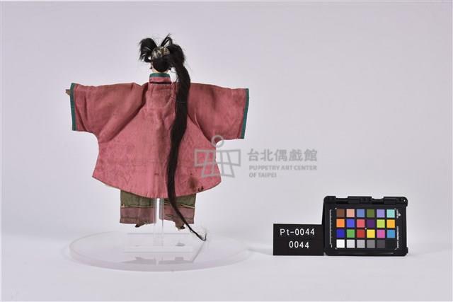 布袋戲偶-結鬃旦藏品圖，第2張