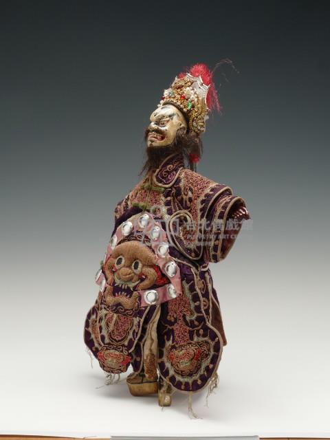 布袋戲偶─文目黑大花藏品圖，第5張