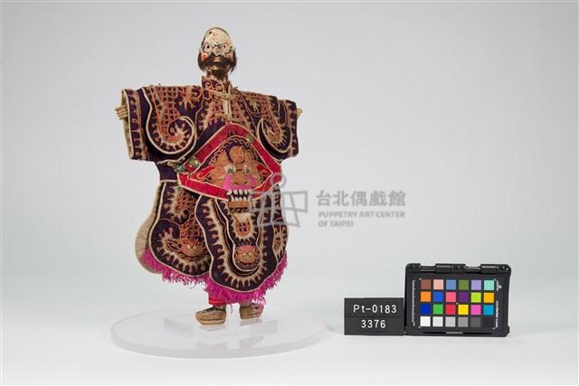 布袋戲偶-黑大花藏品圖，第2張