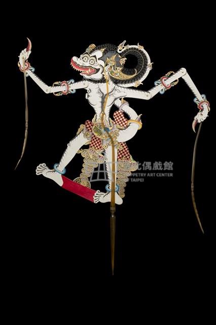 印尼爪哇島皮影戲偶─猴子（Hanuman）藏品圖，第2張