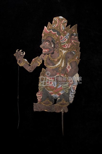 印尼峇厘島皮影戲偶藏品圖，第2張