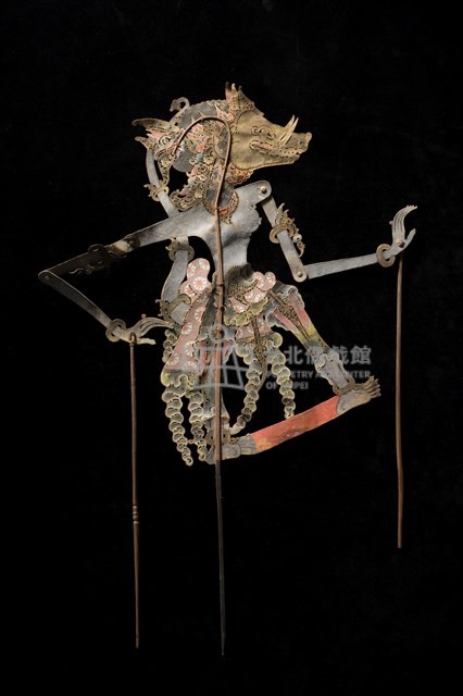 印尼爪哇島皮影戲偶藏品圖，第2張